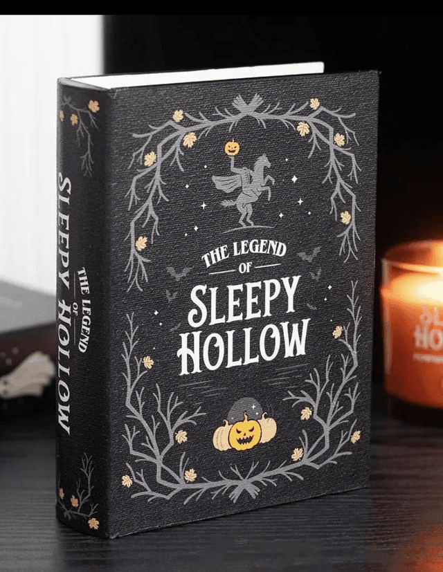Book Shaped Storage Box – Sleepy Hollow by Merch — book cover