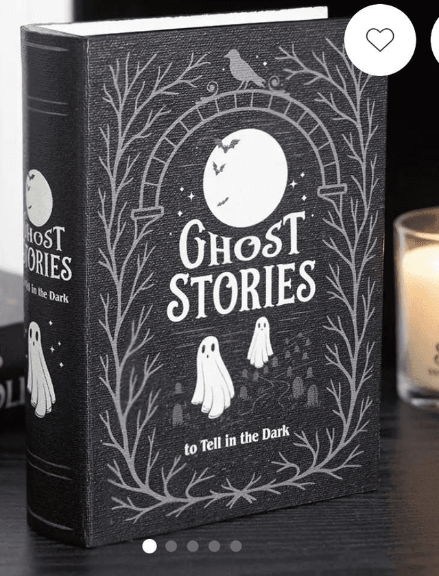 Book Shaped Storage Box – Ghost Stories by Merch — book cover
