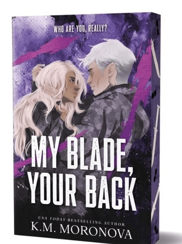 My Blade, Your Back by K M Moronova — book cover