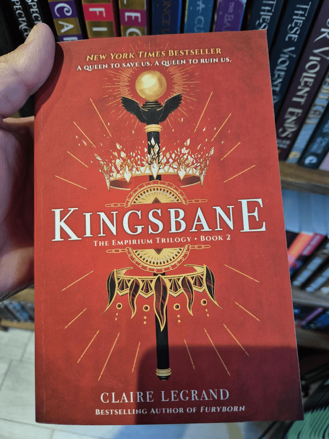 Kingsbane by Claire Legrand — book cover