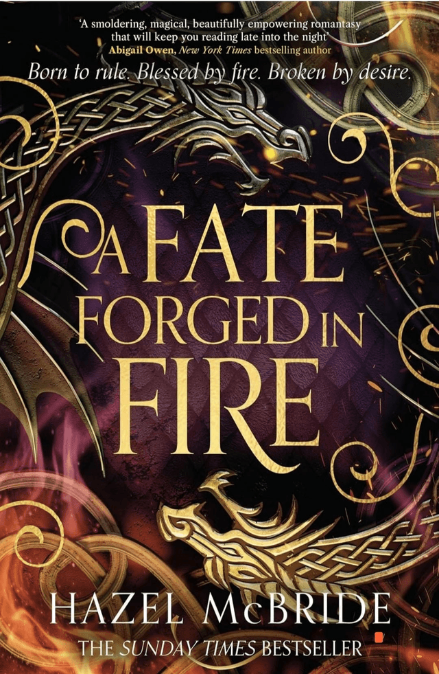 A Fate Forged in Fire by Hazel McBride — book cover