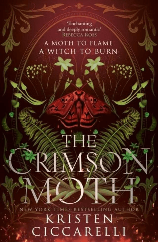 The Crimson Moth by Kristen ciccarelli — book cover