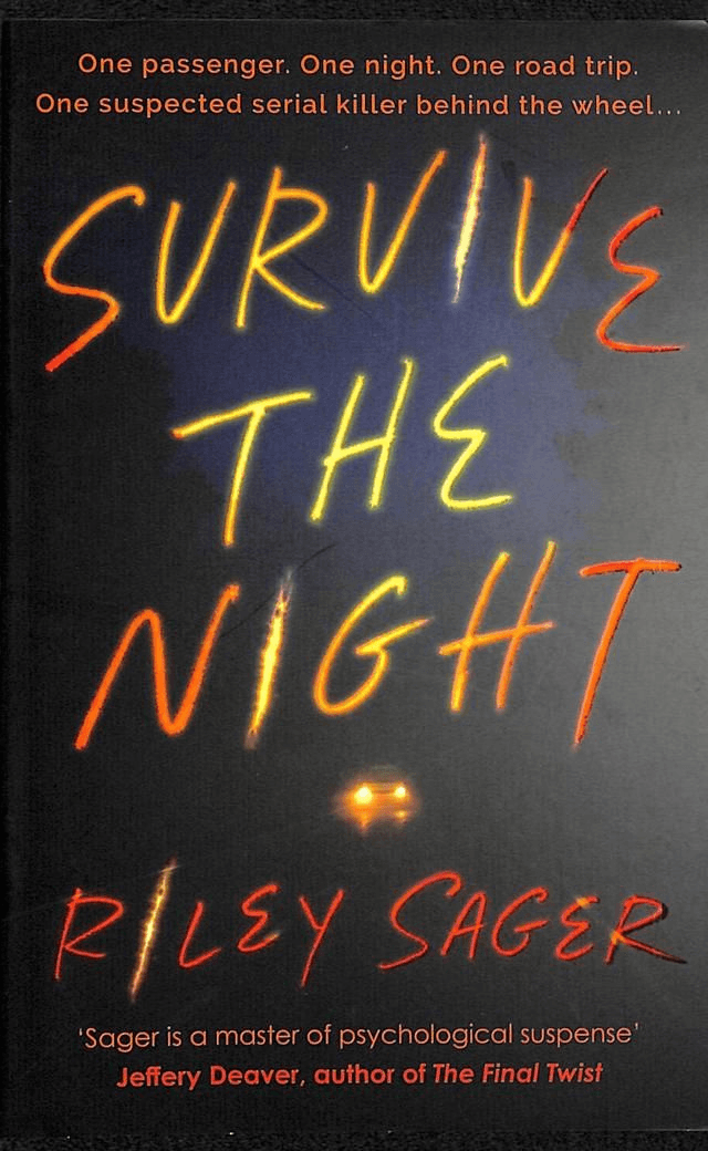 Survive the Night by Riley Sager — book cover