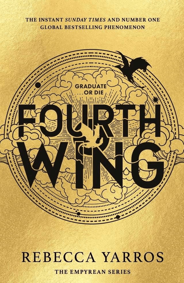 Fourth Wing by Rebecca Yarros — book cover