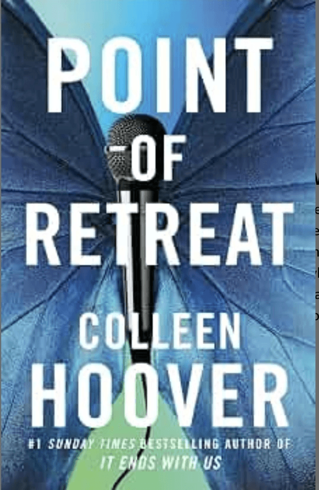 Point Of Retreat by Colleen Hoover — book cover