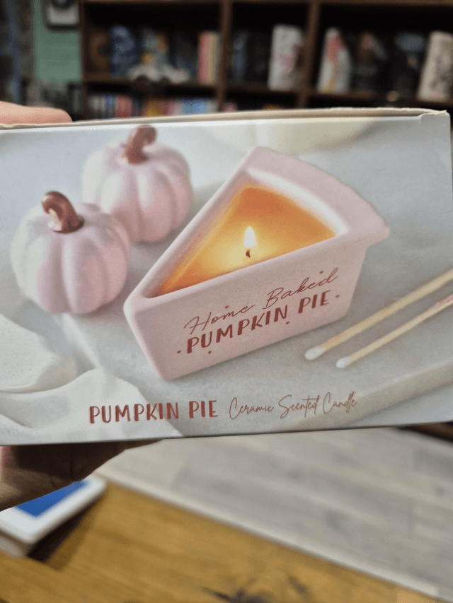 Pumpkin Pie Candle Gift by Merch — book cover