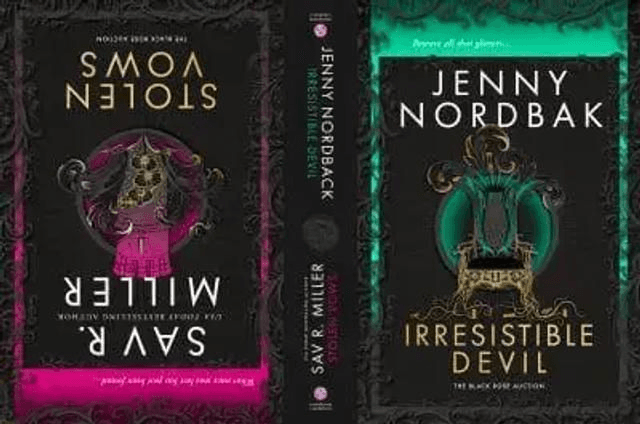 Black Rose Auction: Book 3 & 4: Stolen Vows & Irresistable Devil by Sav R Miller — book cover