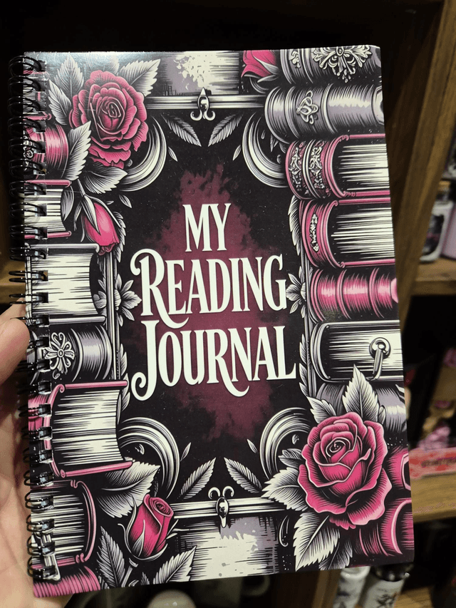 Reading Spiral Bound Journal/Notebook by Merch — book cover