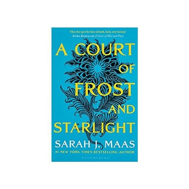 A Court Of Frost And Starlight by Sarah J Maas — book cover