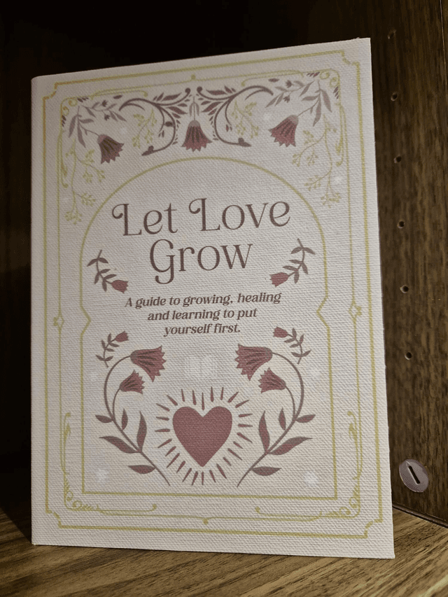 Book Shaped Storage Box – Let Love Grow by Merch — book cover