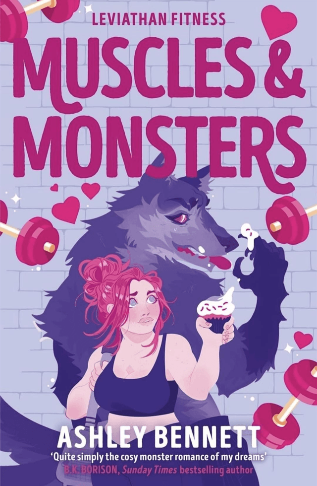 Muscles and Monsters by Ashley Bennett — book cover