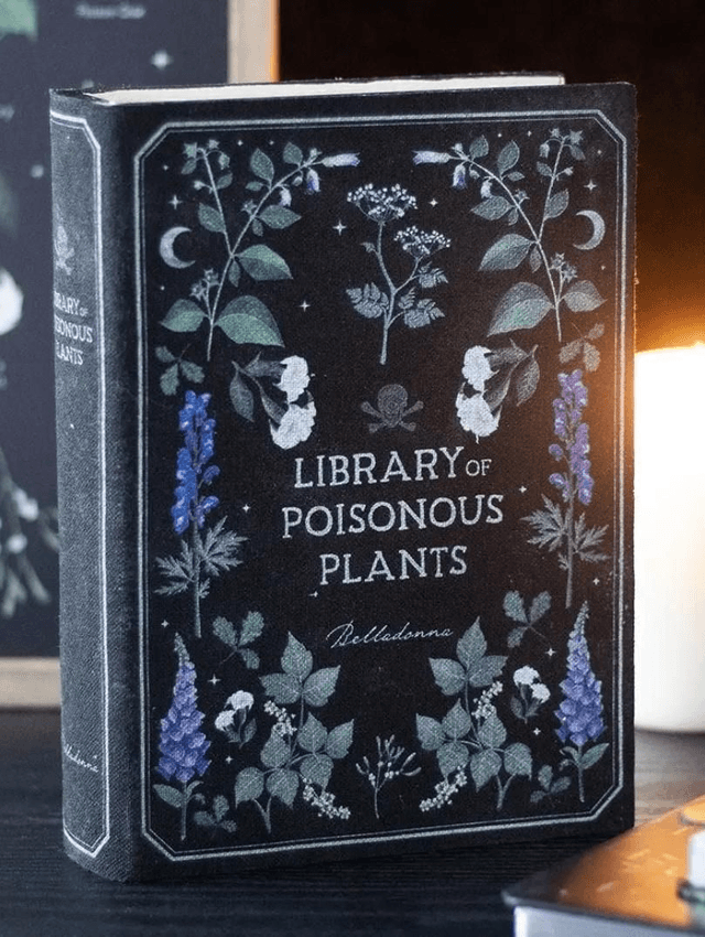 Book Shaped Storage Box – Library of Poison by Merch — book cover