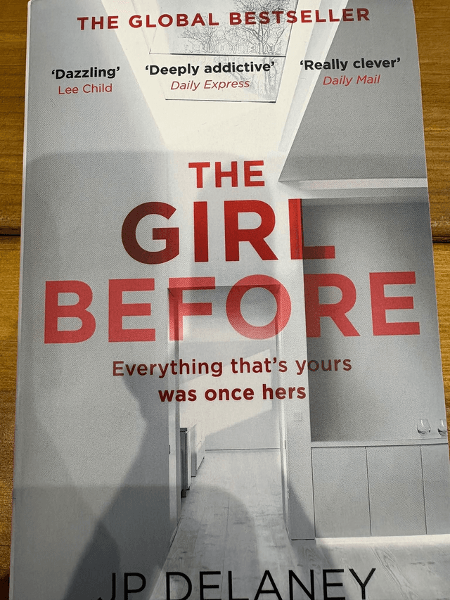 The Girl Before by J P Delaney — book cover