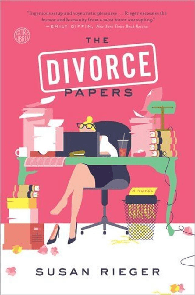 The Divorce Papers by Susan Rieger — book cover