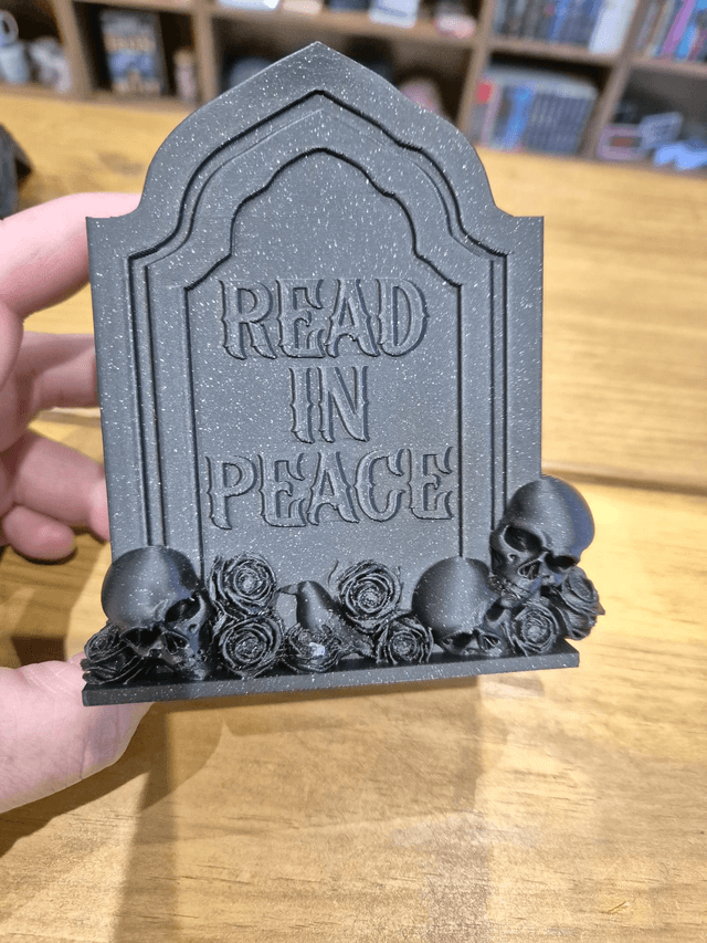 3D Gothic Tomb Bookmark Holders by Merch — book cover