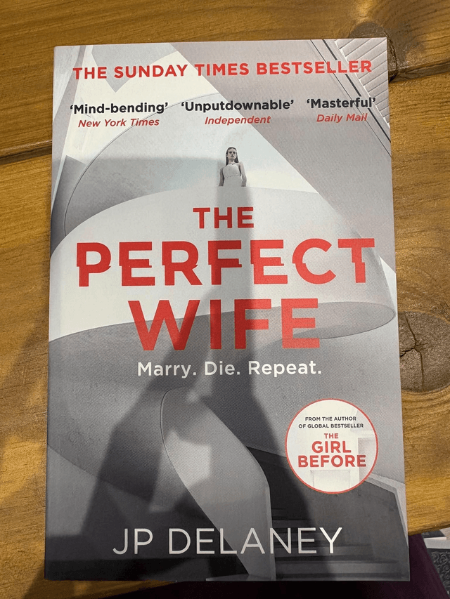 The Perfect Wife by J P Delaney — book cover