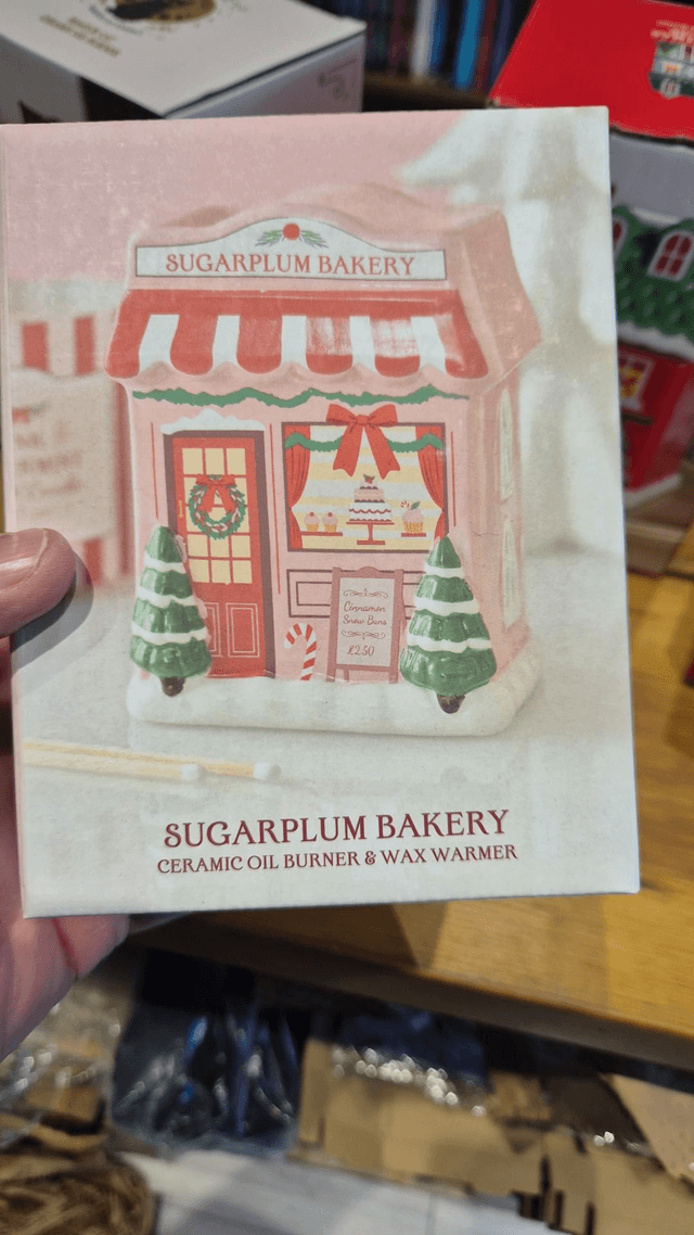 Christmas Sugarplum Bakery Burner by Merch — book cover