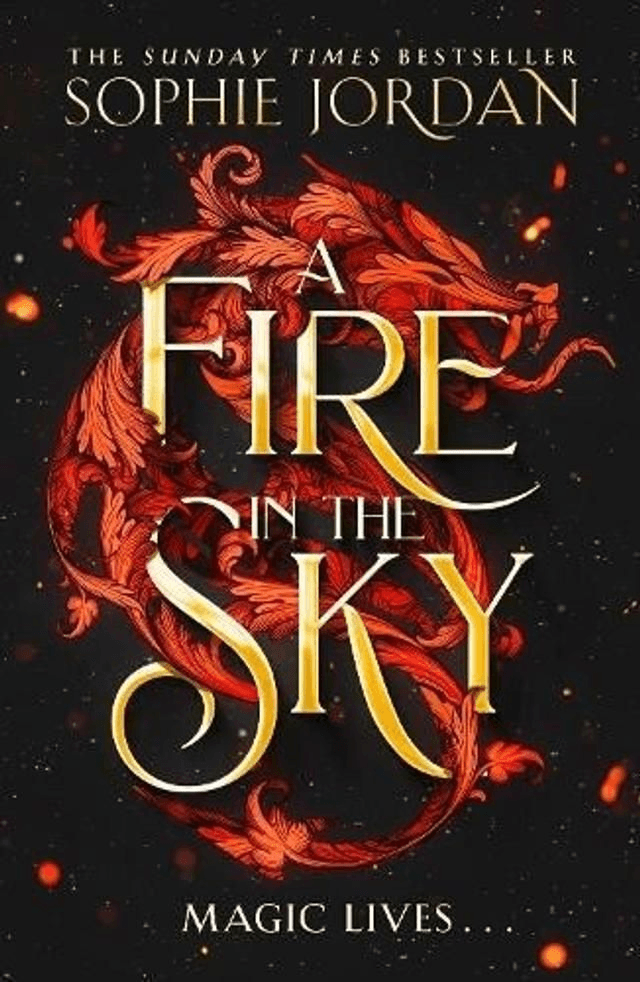 A Fire in the Sky by Sophie Jordan — book cover