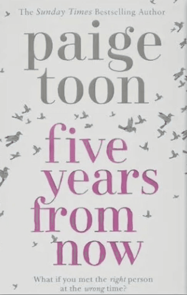 Five years from now by Paige Toon — book cover