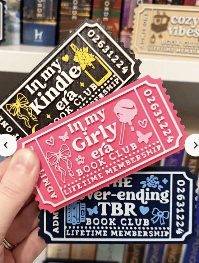 3D Trope Edge Tickets with Stand by Merch — book cover