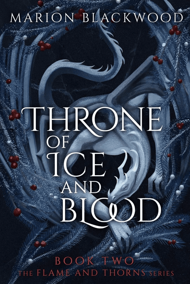 Throne of ice and blood by Marion Blackwood — book cover