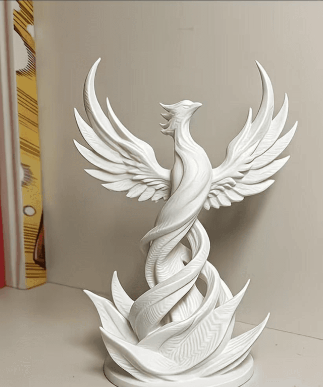 3D Phoenix by Merch — book cover