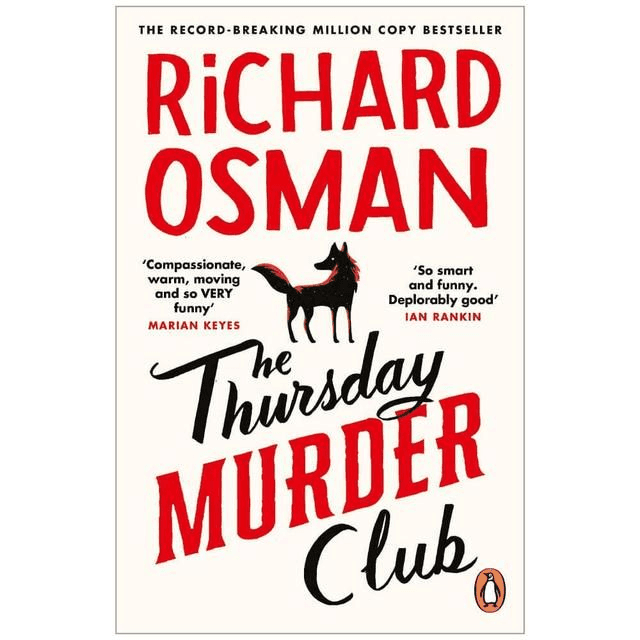 The Thursday Murder Club by Richard Osman — book cover