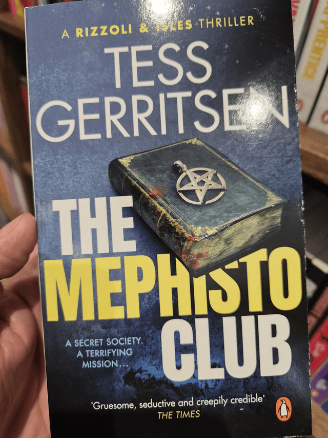 The Mephisto Club by Tess Gerritsen — book cover