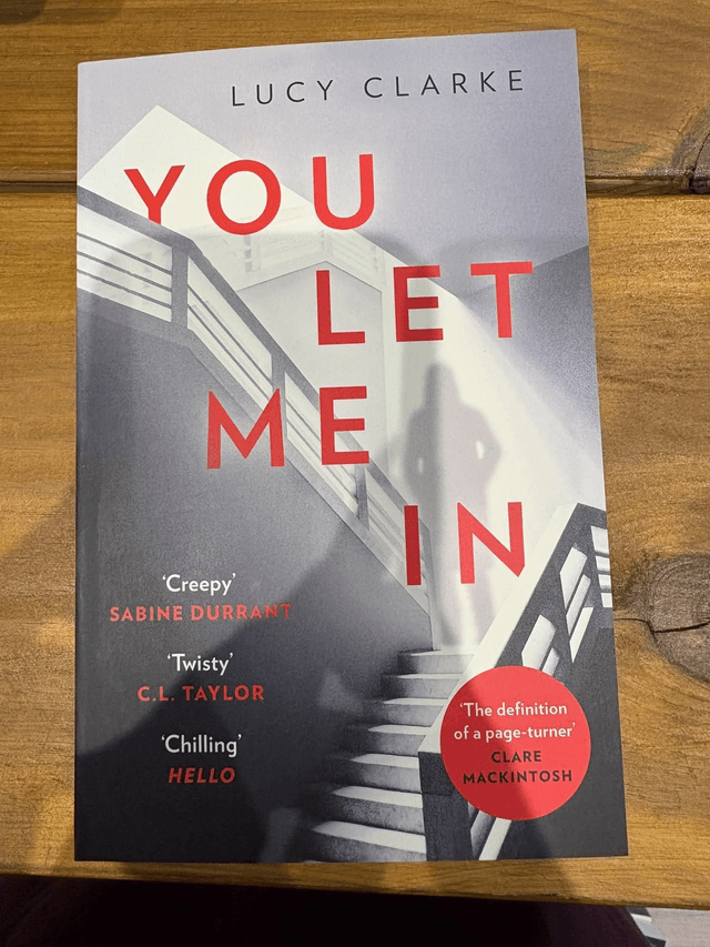 You Let Me In by Lucy Clarke — book cover