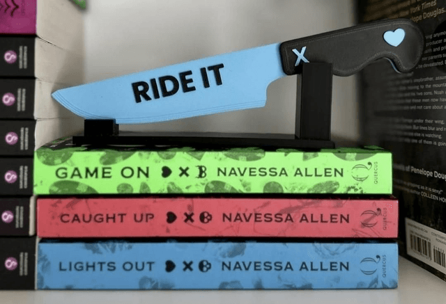3D Ride It Knife by Merch — book cover