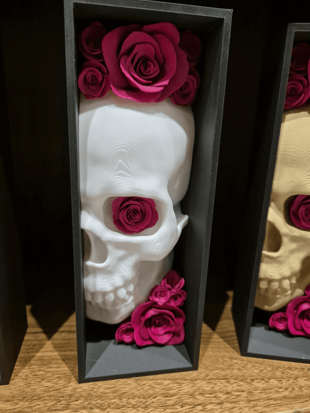 Single Skull Bookend by Merch — book cover