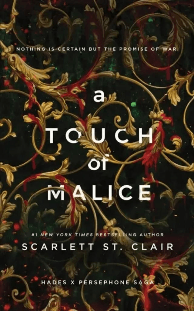 A Touch of Malice by Scarlett St Clair — book cover