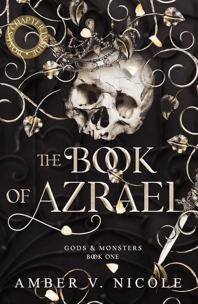The Book Of Azrael by Amber V Nicole — book cover