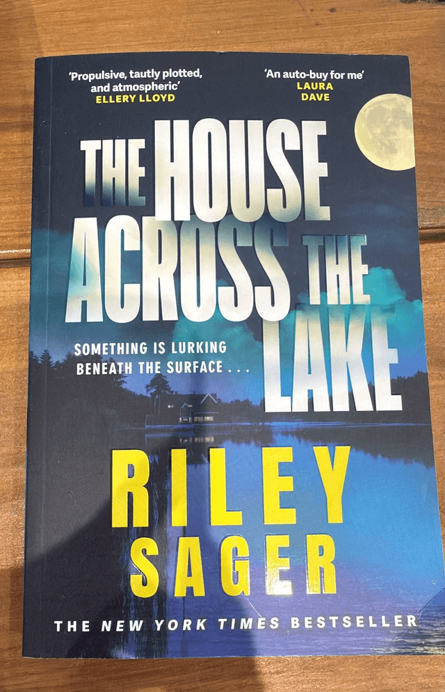 The House Across The Lake by Riley Sager — book cover