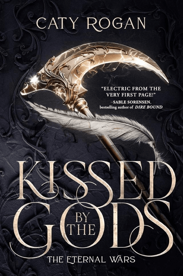 Kissed The Gods by Caty Rogan — book cover