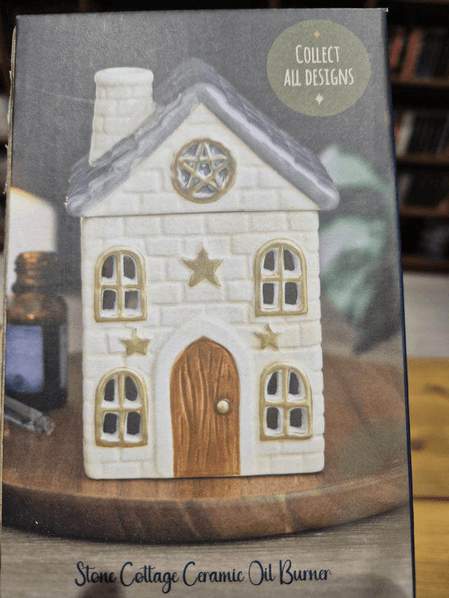 Wax Melt Burner – Stone Cottage by Merch — book cover