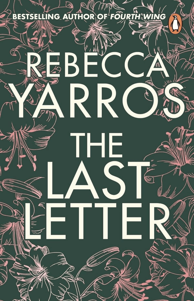 The last letter by Rebecca Yarros — book cover