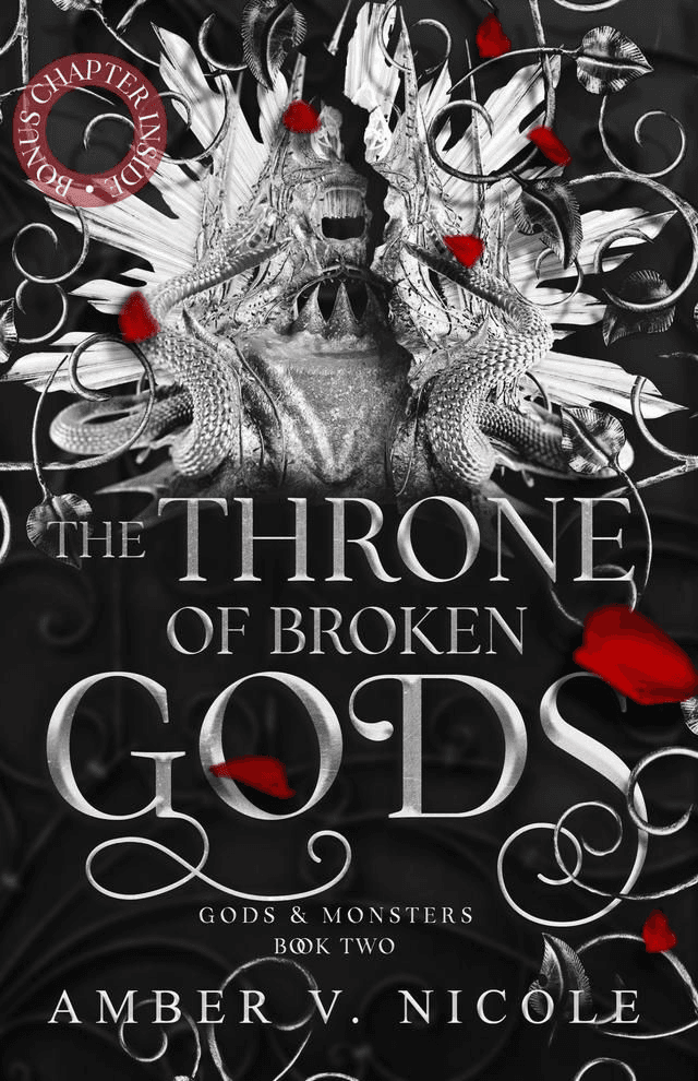 The Throne Of Broken Gods by Amber V Nicole — book cover