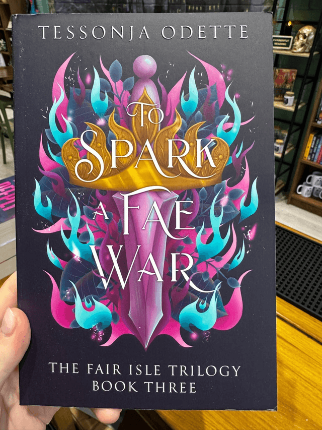 To Spark A Fae War by Tessonja Odette — book cover