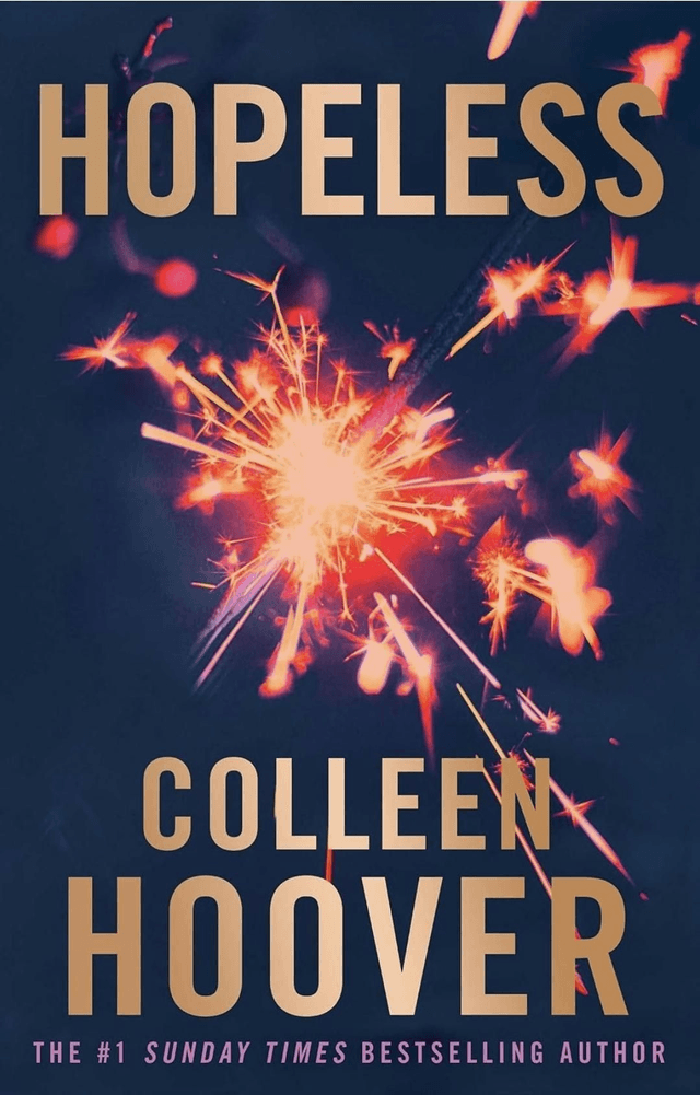 Hopeless by Colleen Hoover — book cover