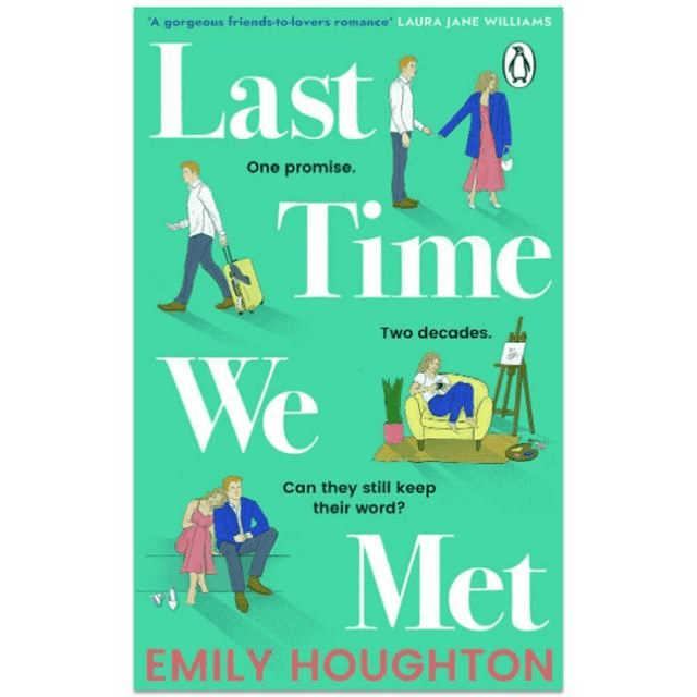 Last Time We Met by Emily Houghton — book cover