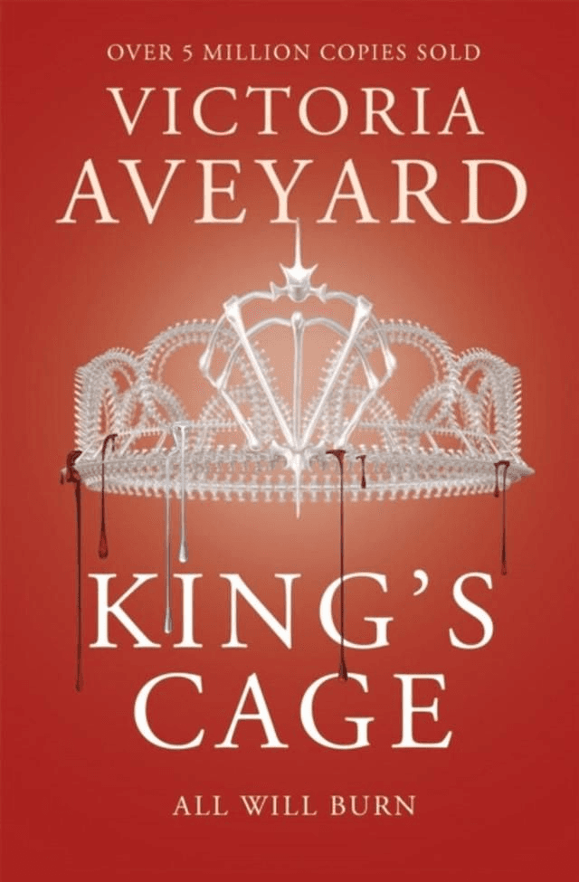 Red Queen #3 King's Cage by Victoria Aveyard — book cover