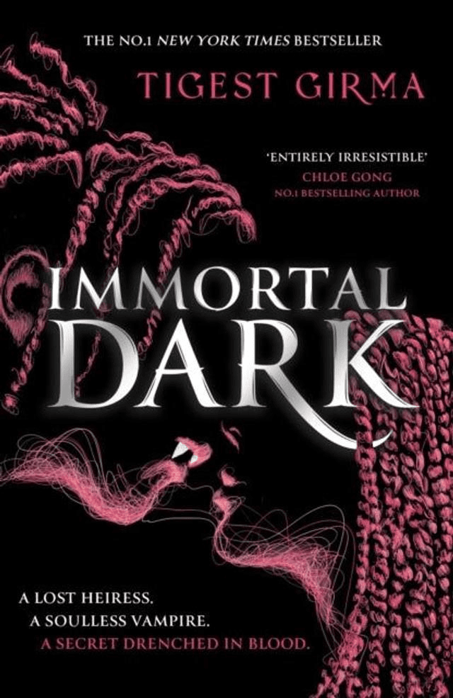 Immortal Dark by Tigest Girma — book cover