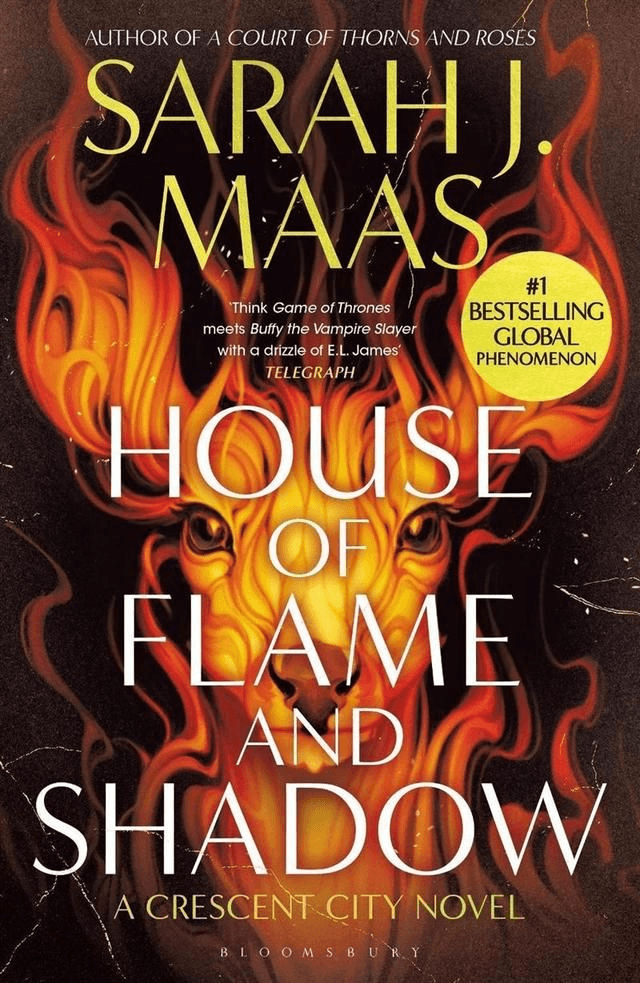 House Of Flame And Shadow by Sarah J Maas — book cover