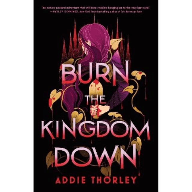 Burn The Kingdom Down by Addie Thorley — book cover