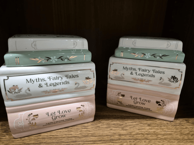 Wax Melt Burner – Book Stack by Merch — book cover
