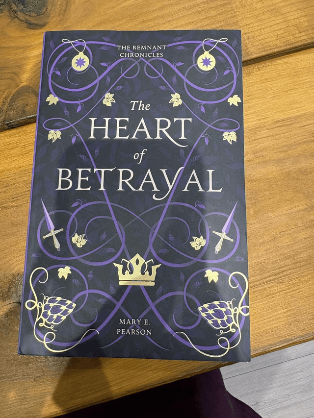 The Heart Of Betrayal by Mary E. Pearson — book cover