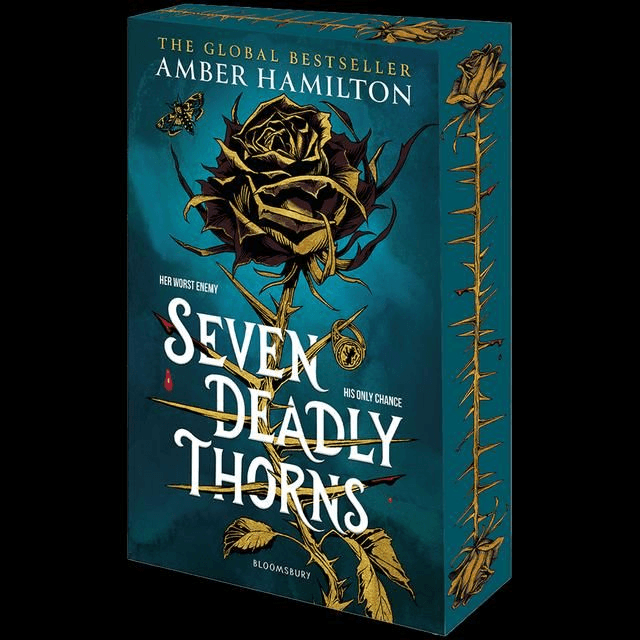 Seven Deadly Thorns by Amber Hamilton — book cover