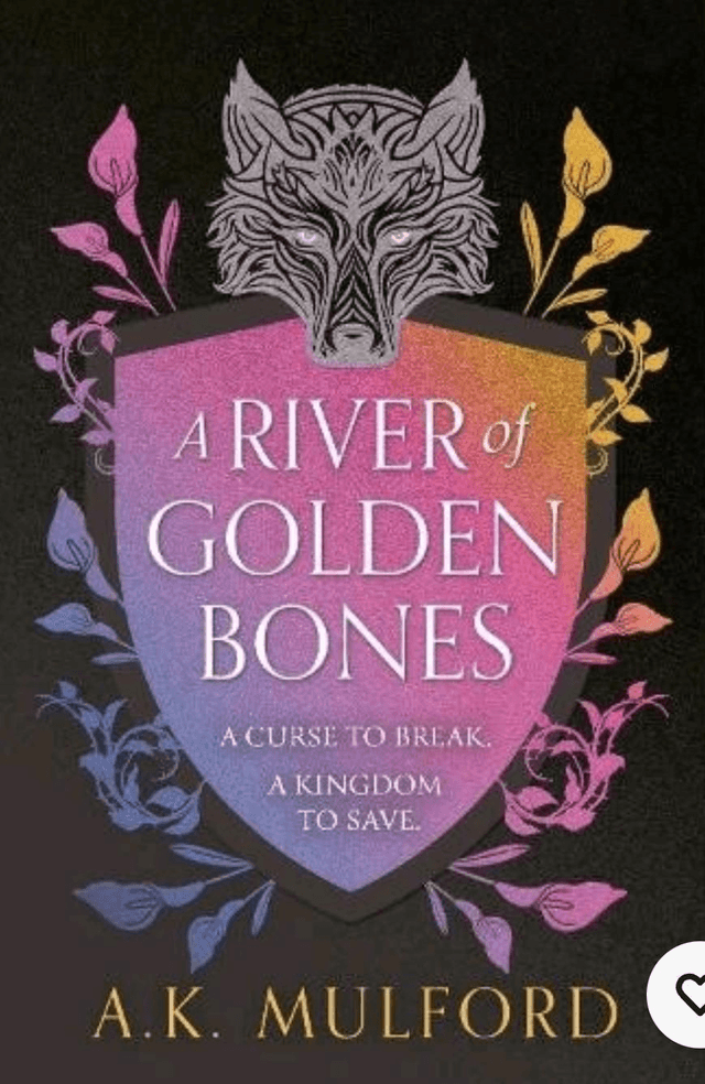 A River of golden bones by A.K Mulford — book cover
